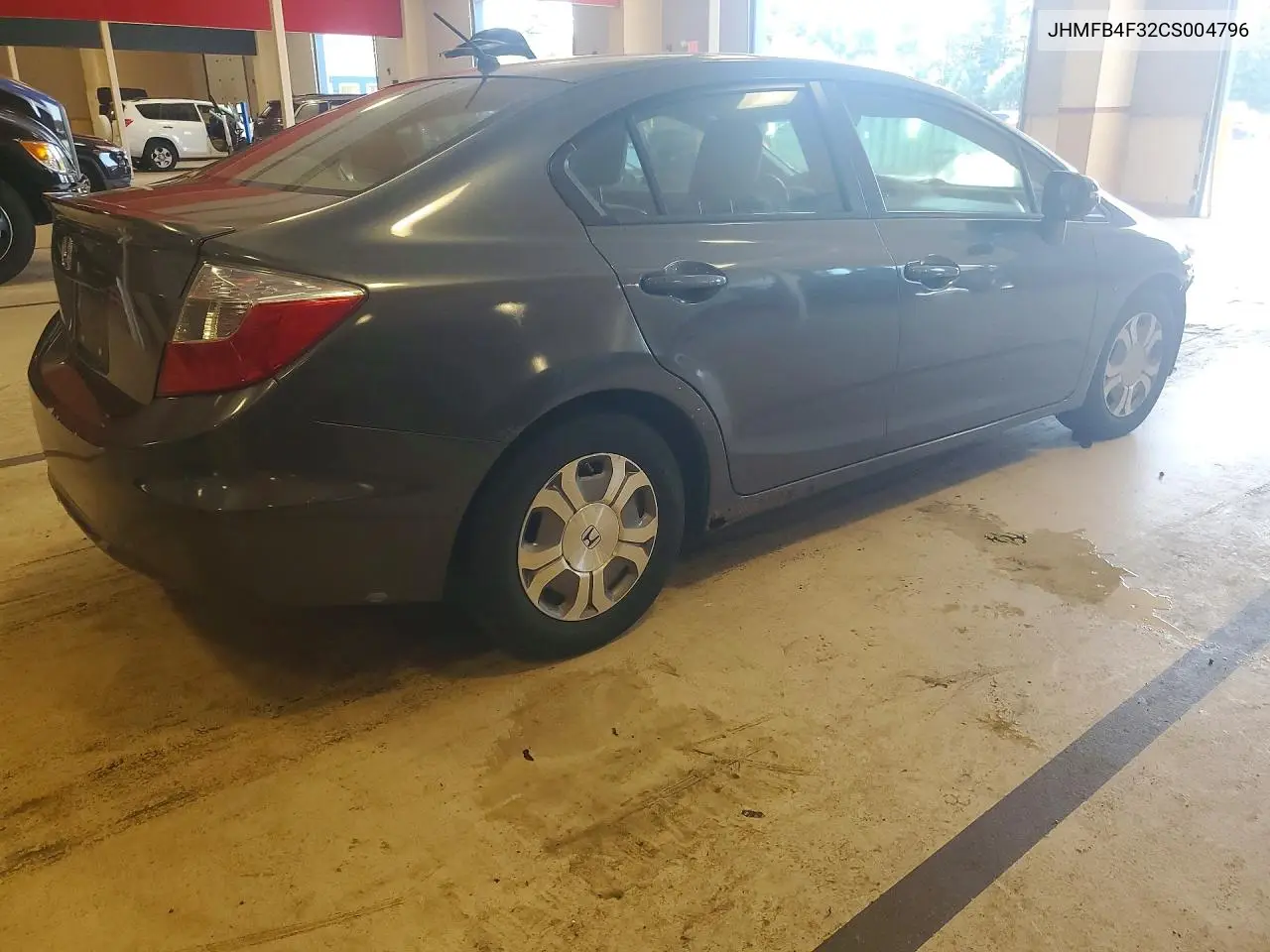2012 HONDA CIVIC VIN JHMFB4F32CS004796 — фото 3