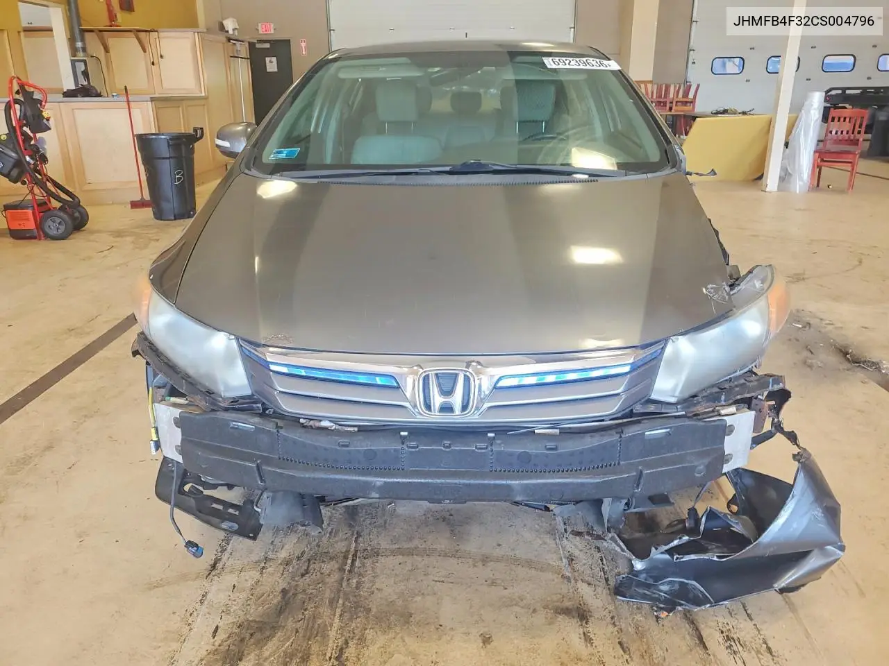 2012 HONDA CIVIC VIN JHMFB4F32CS004796 — фото 5