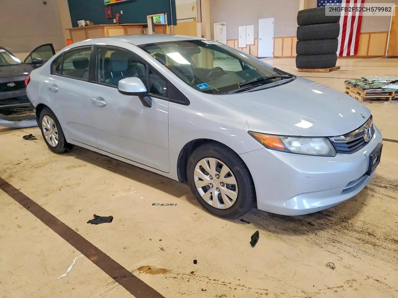 2012 HONDA CIVIC VIN 2HGFB2F52CH579982 — фото 4