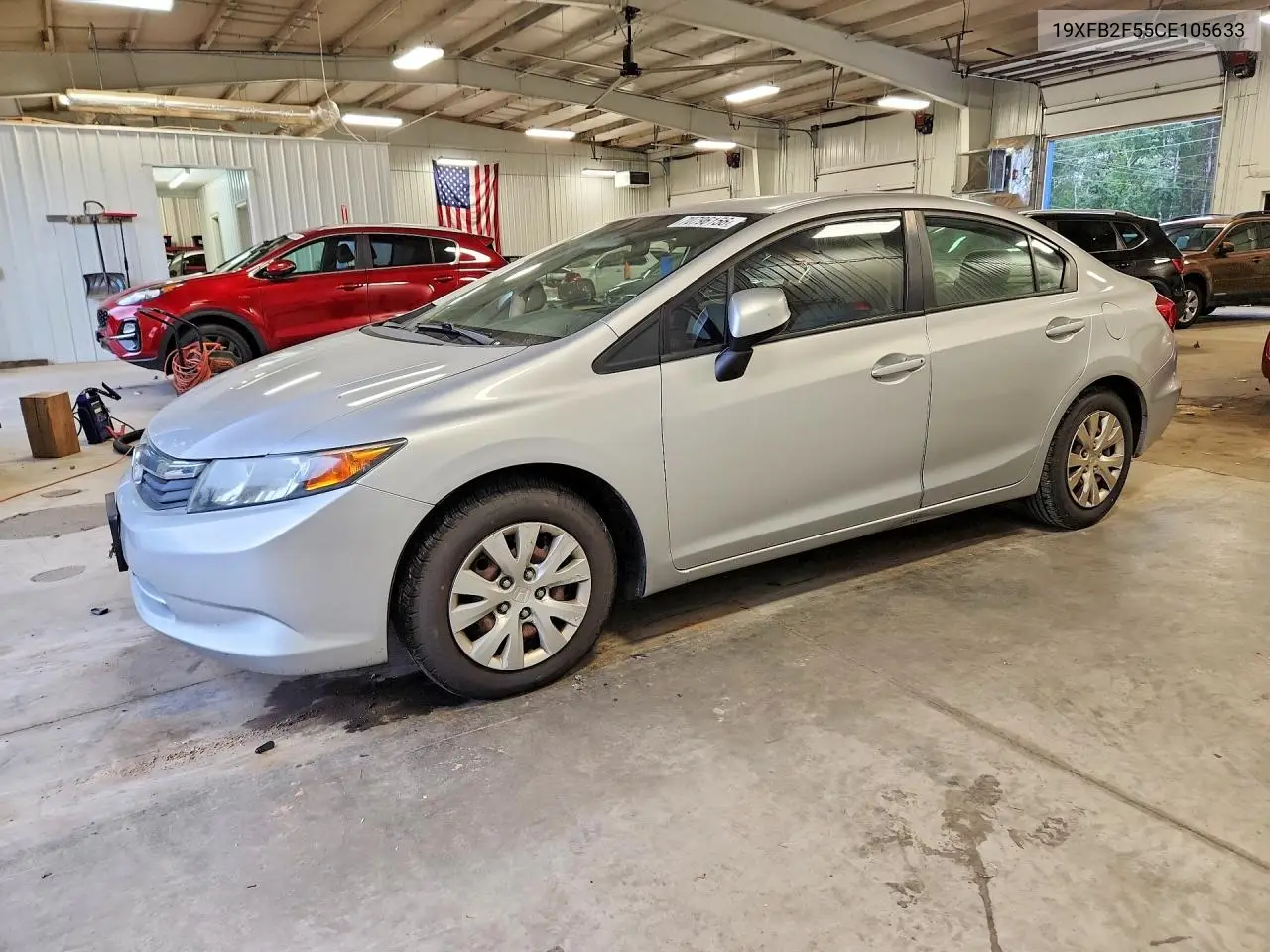HONDA CIVIC 2012, VIN 19XFB2F55CE105633