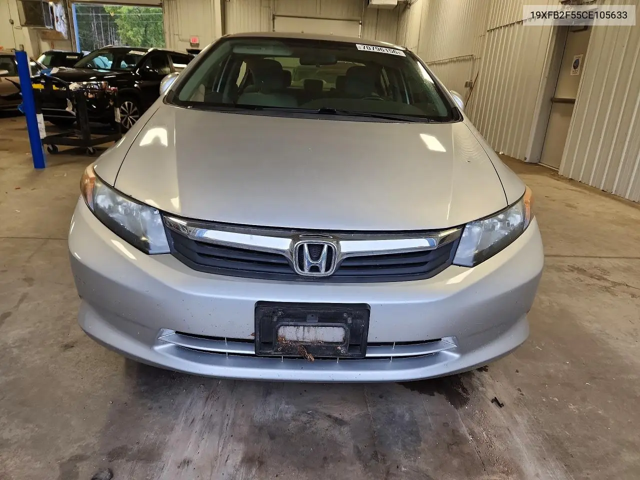 2012 HONDA CIVIC VIN 19XFB2F55CE105633 — фото 5