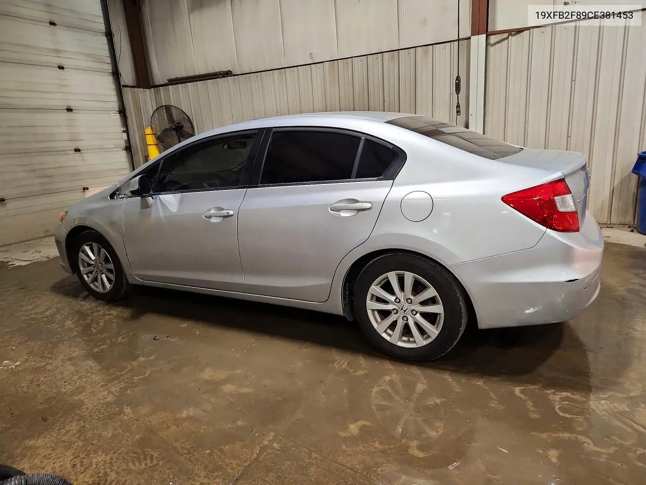 2012 HONDA CIVIC VIN 19XFB2F89CE381453 — фото 2