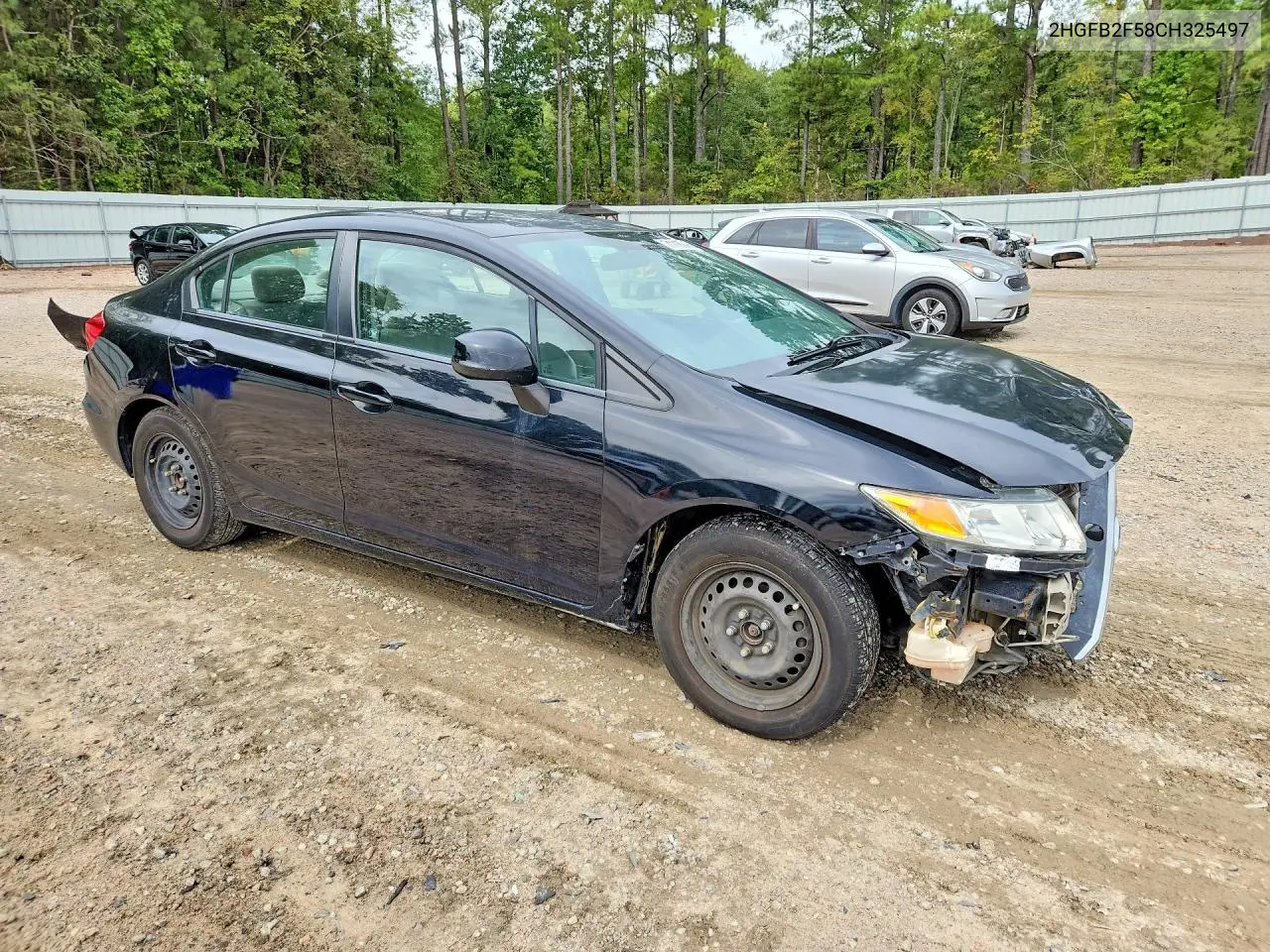 2012 HONDA CIVIC VIN 2HGFB2F58CH325497 — фото 4