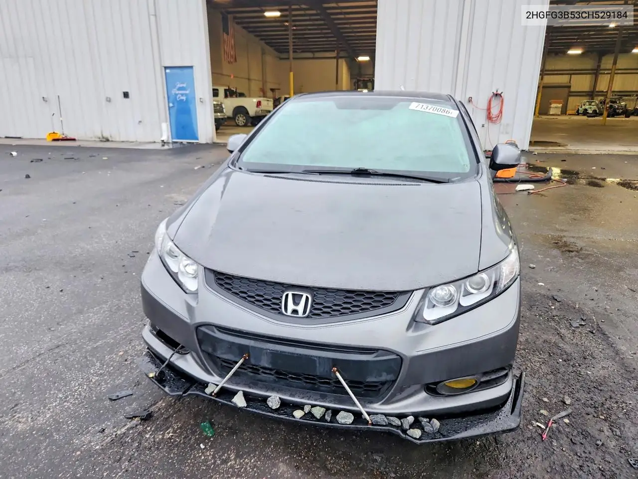 2012 HONDA CIVIC VIN 2HGFG3B53CH529184 — фото 5
