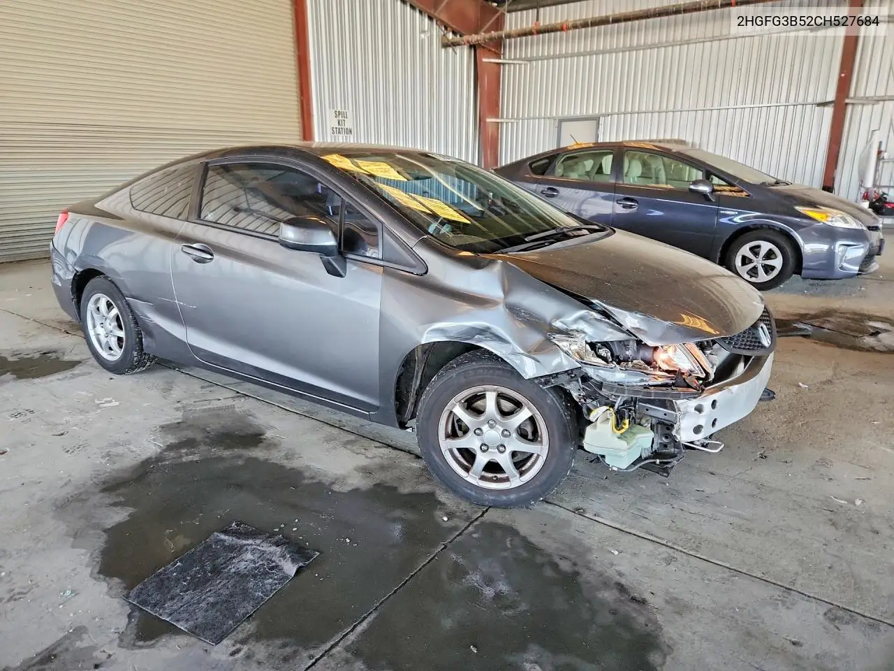 2012 HONDA CIVIC VIN 2HGFG3B52CH527684 — фото 4
