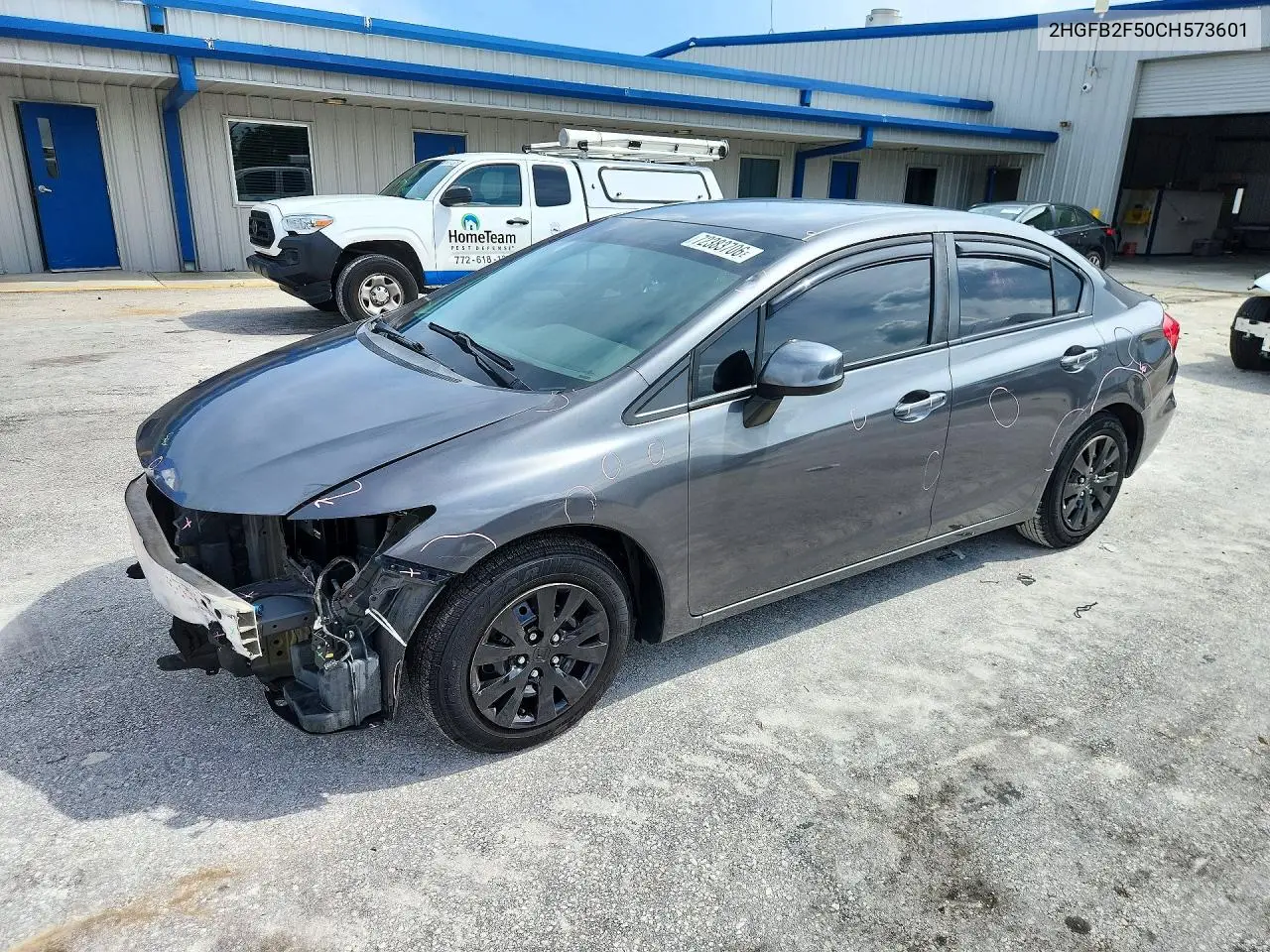 HONDA CIVIC 2012, VIN 2HGFB2F50CH573601