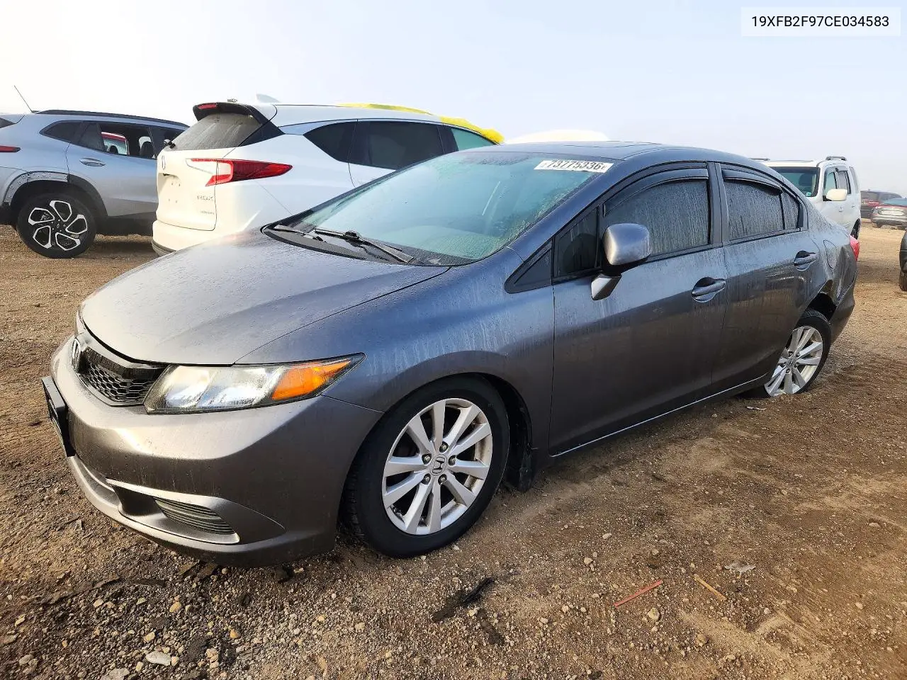 HONDA CIVIC 2012, VIN 19XFB2F97CE034583
