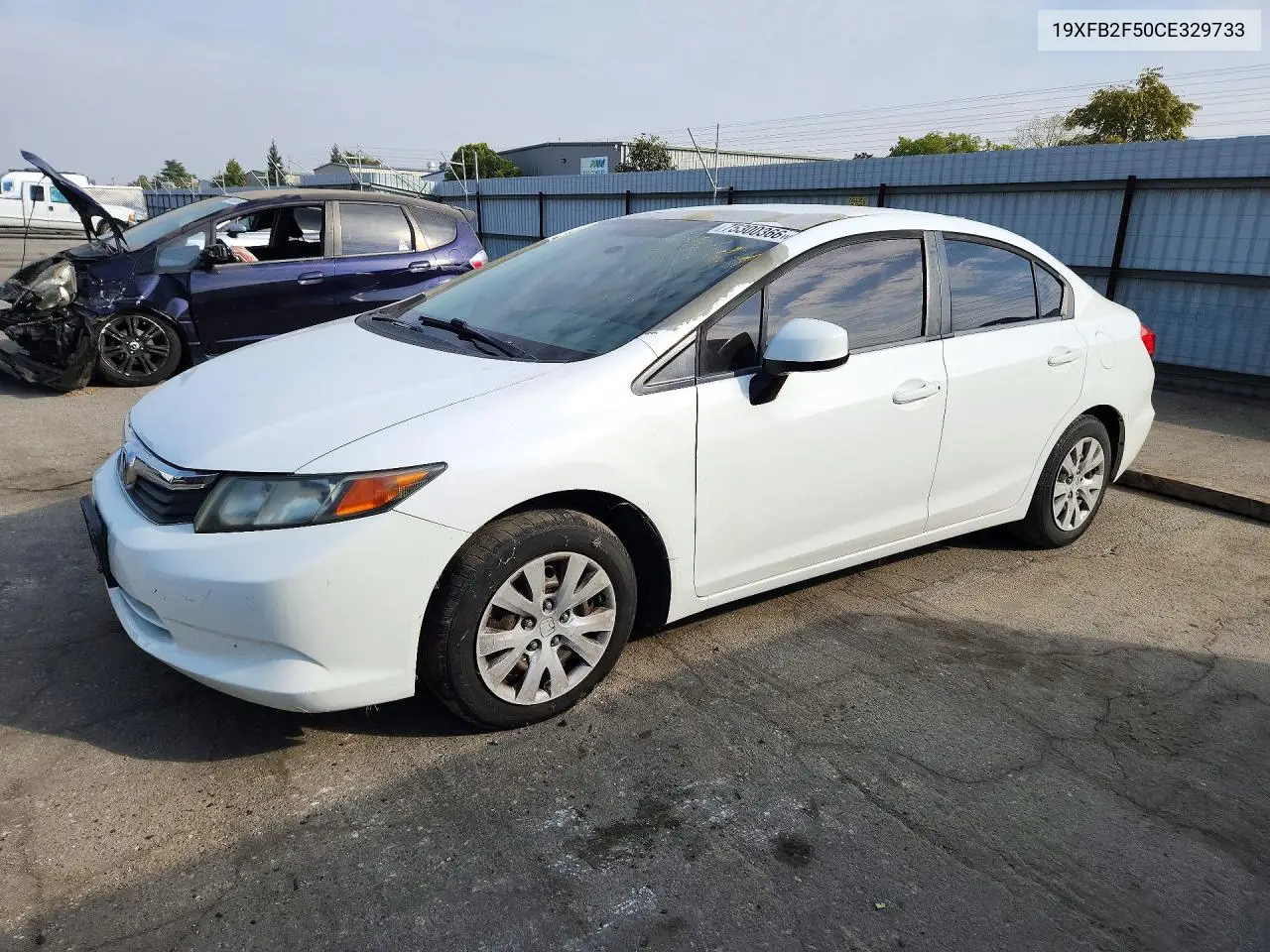 HONDA CIVIC 2012, VIN 19XFB2F50CE329733