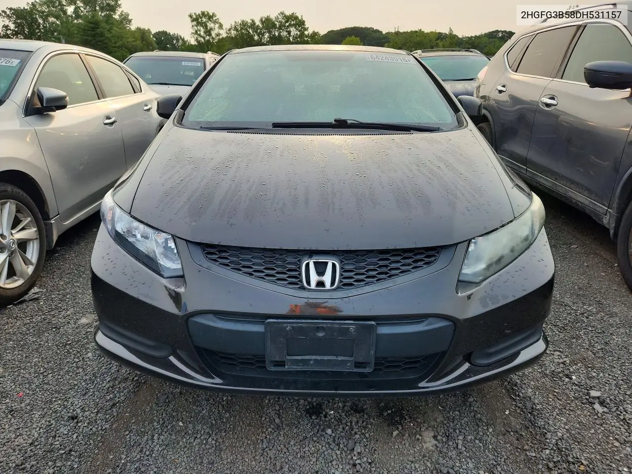 2013 HONDA CIVIC VIN 2HGFG3B58DH531157 — фото 5
