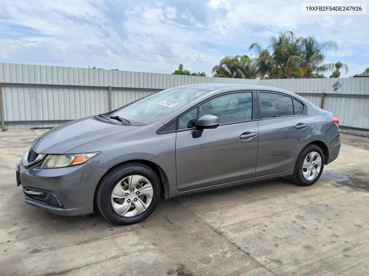 HONDA CIVIC 2013, VIN 19XFB2F54DE247926