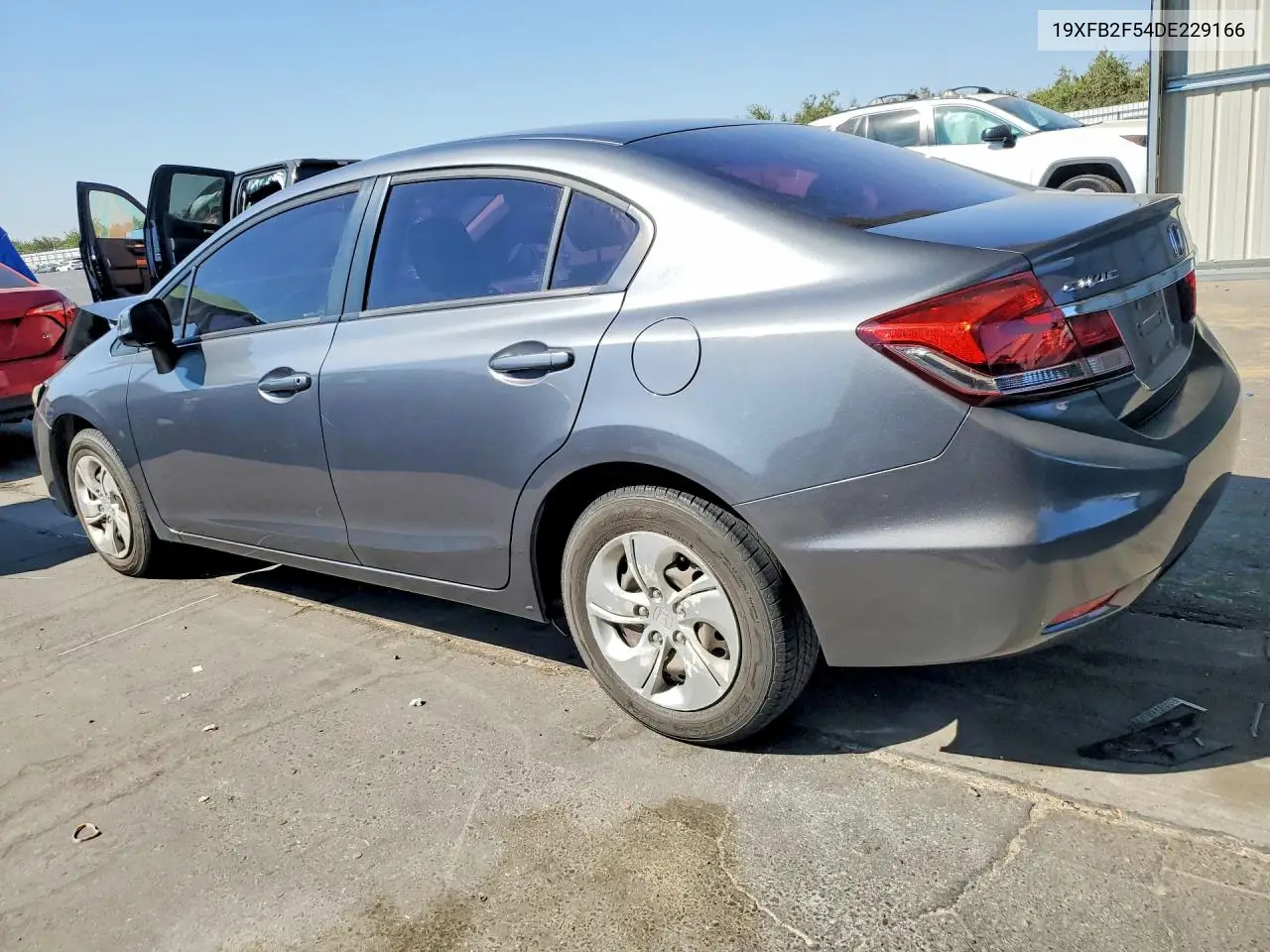 2013 HONDA CIVIC VIN 19XFB2F54DE229166 — фото 2