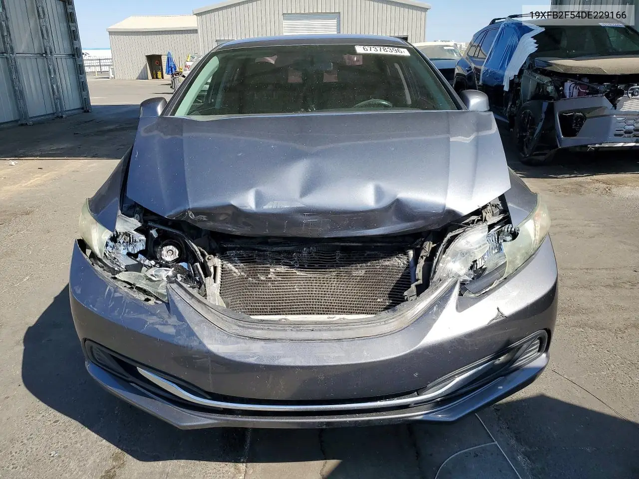 2013 HONDA CIVIC VIN 19XFB2F54DE229166 — фото 5