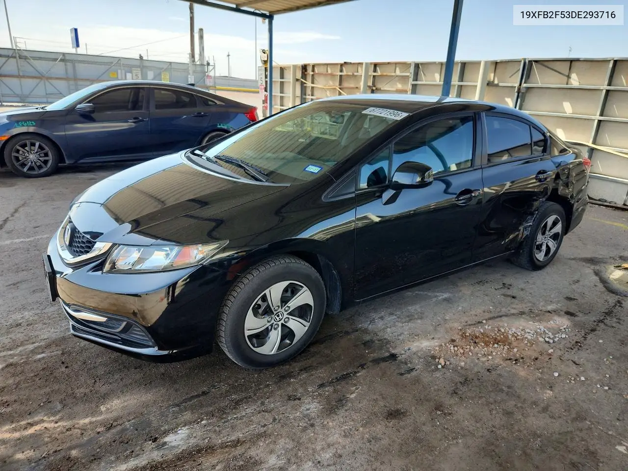 HONDA CIVIC 2013, VIN 19XFB2F53DE293716