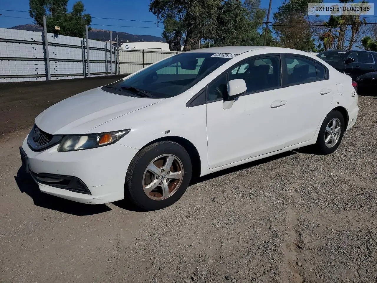 HONDA CIVIC 2013, VIN 19XFB5F51DE000185