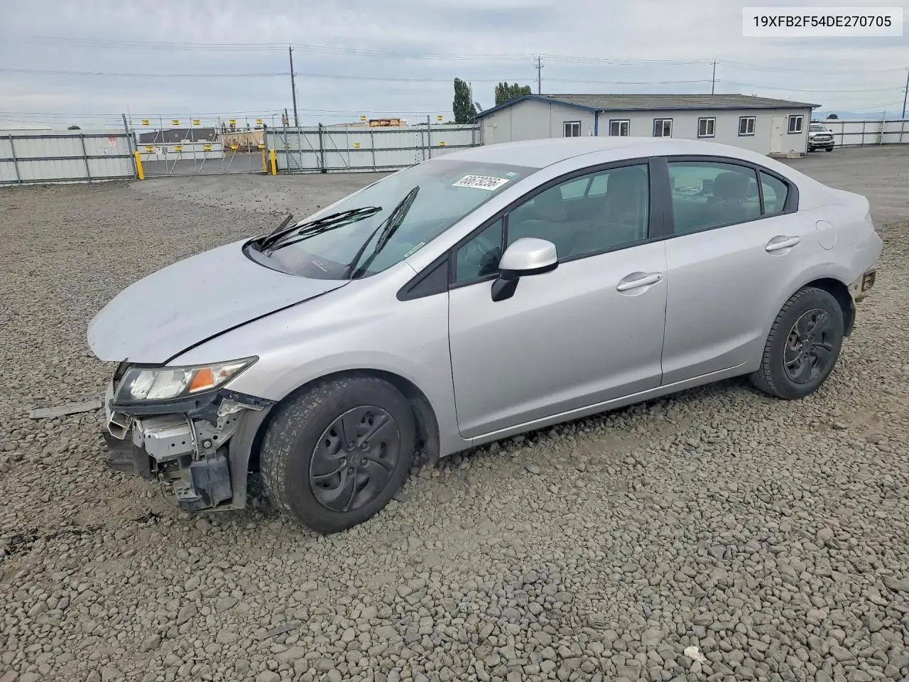 HONDA CIVIC 2013, VIN 19XFB2F54DE270705