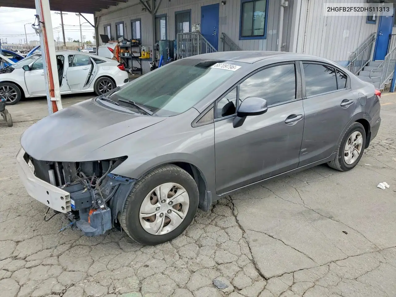HONDA CIVIC 2013, VIN 2HGFB2F52DH511313