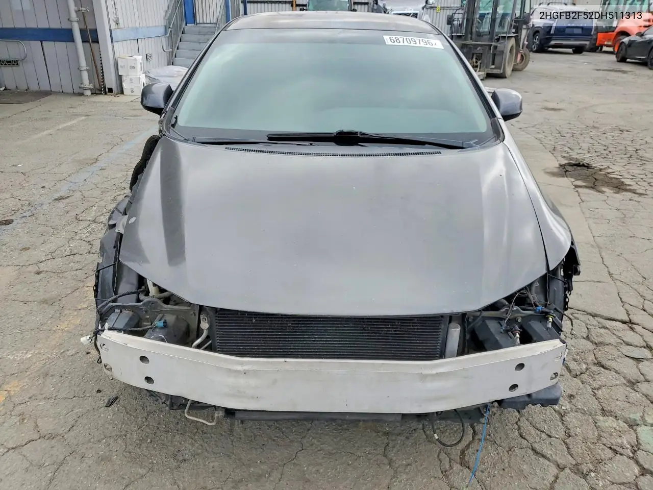 2013 HONDA CIVIC VIN 2HGFB2F52DH511313 — фото 5