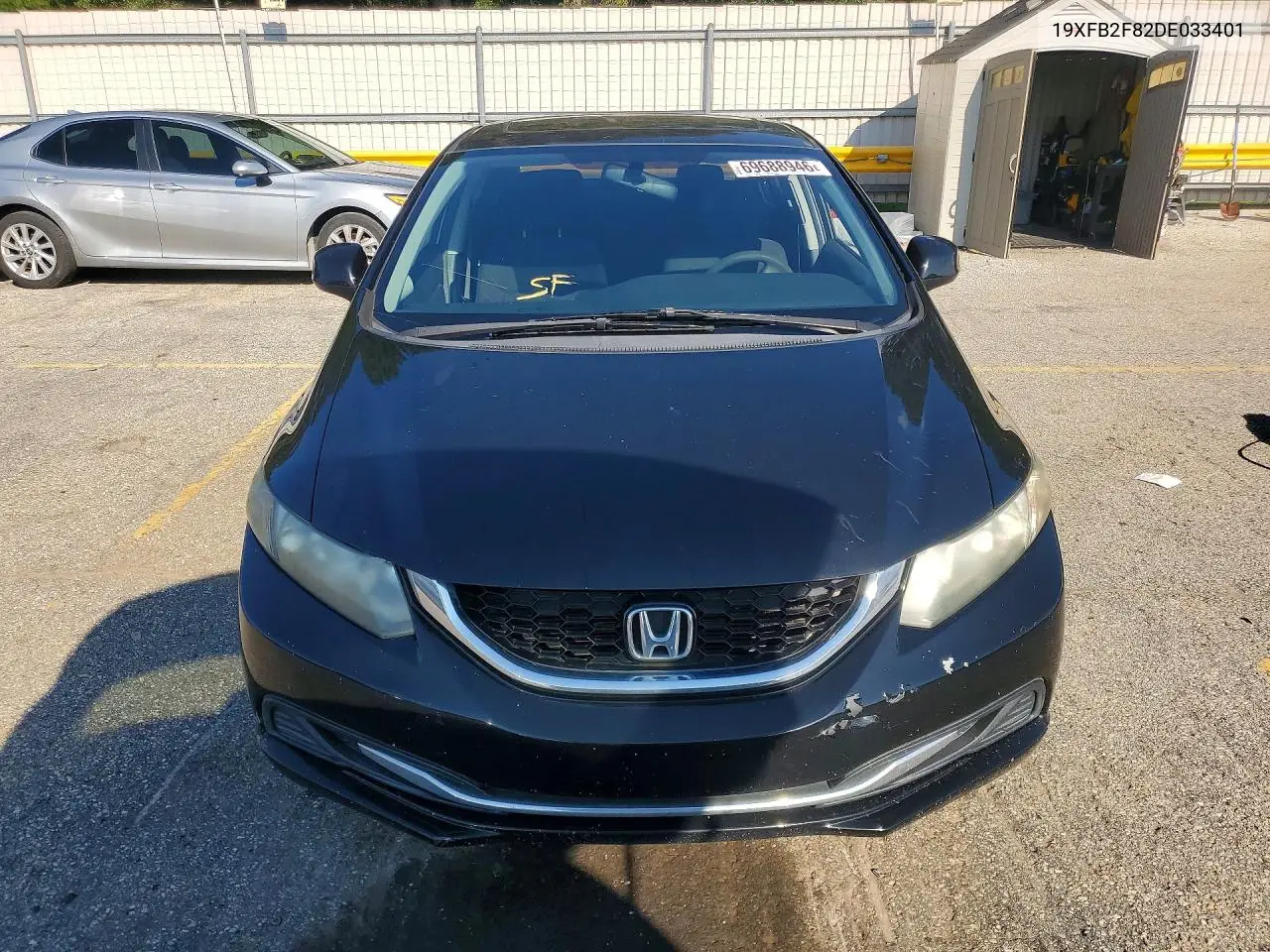 2013 HONDA CIVIC VIN 19XFB2F82DE033401 — фото 5
