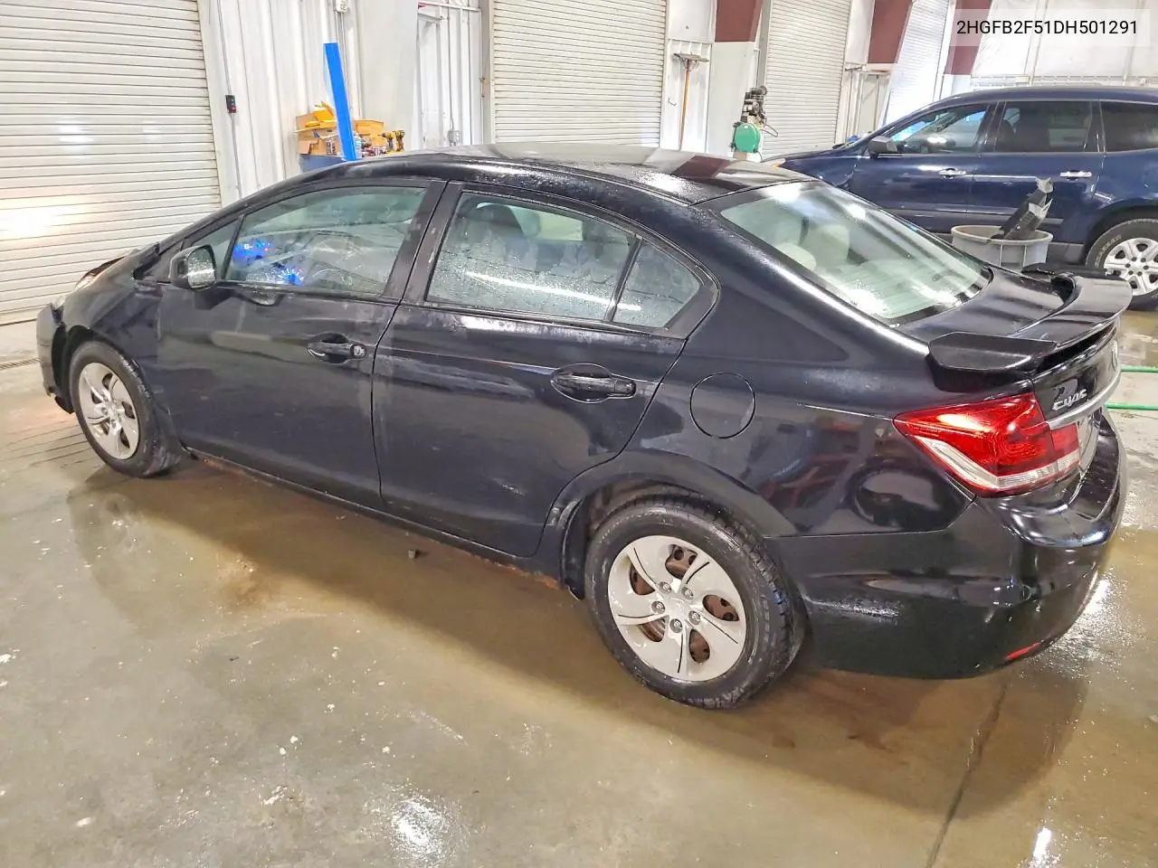 2013 HONDA CIVIC VIN 2HGFB2F51DH501291 — фото 2