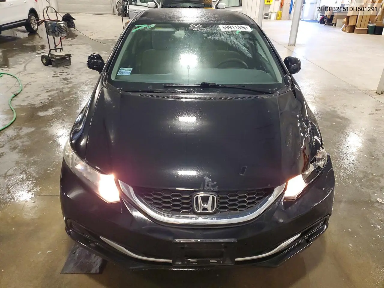 2013 HONDA CIVIC VIN 2HGFB2F51DH501291 — фото 5