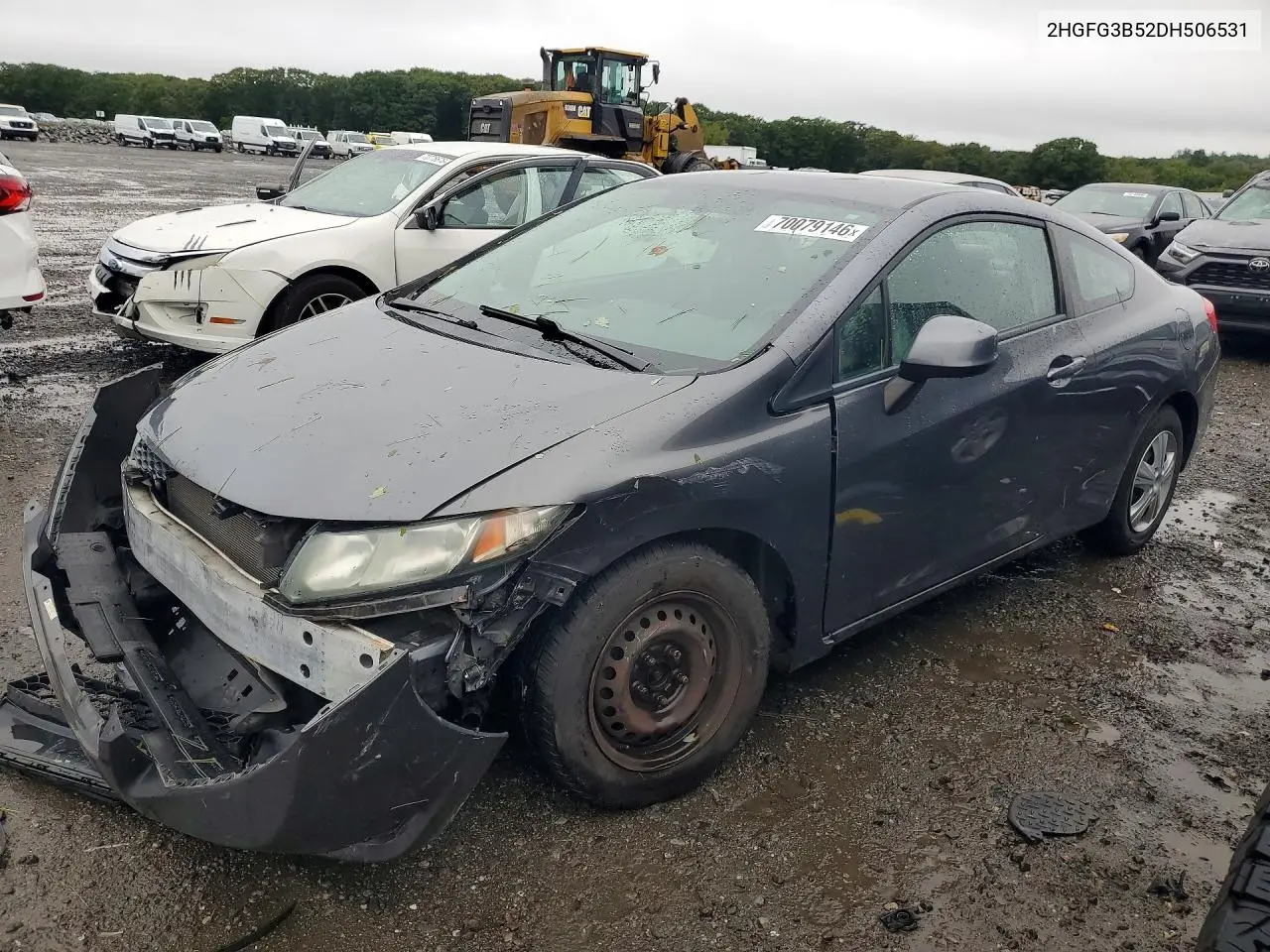 HONDA CIVIC 2013, VIN 2HGFG3B52DH506531