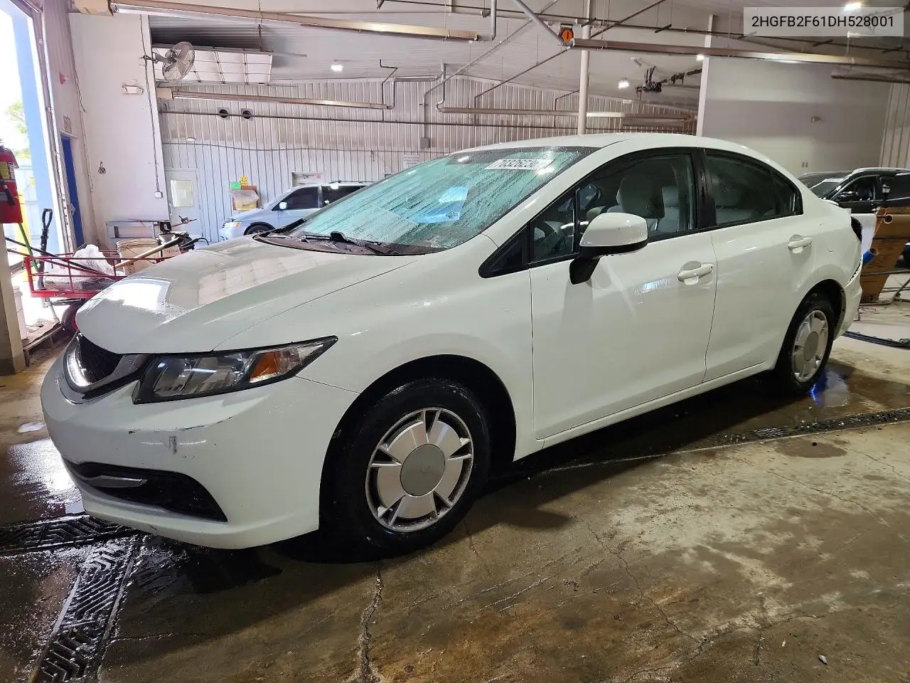 HONDA CIVIC 2013, VIN 2HGFB2F61DH528001