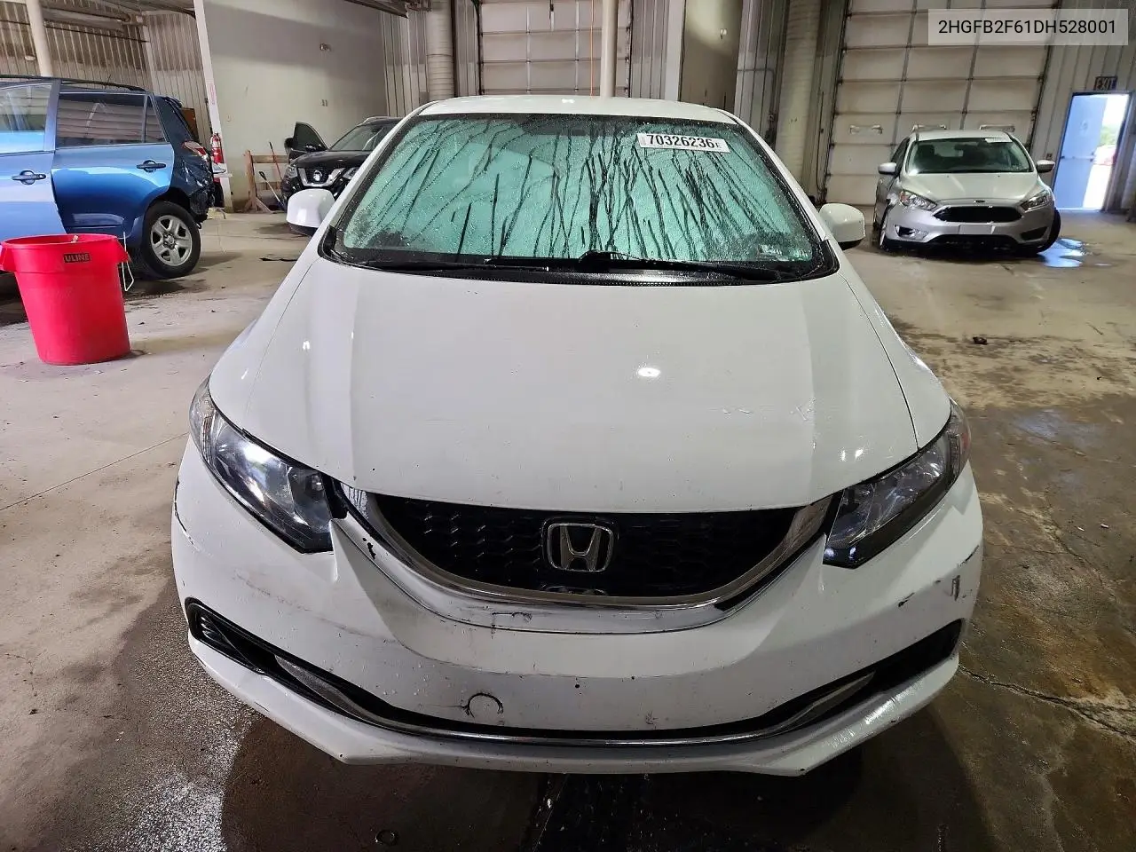 2013 HONDA CIVIC VIN 2HGFB2F61DH528001 — фото 5