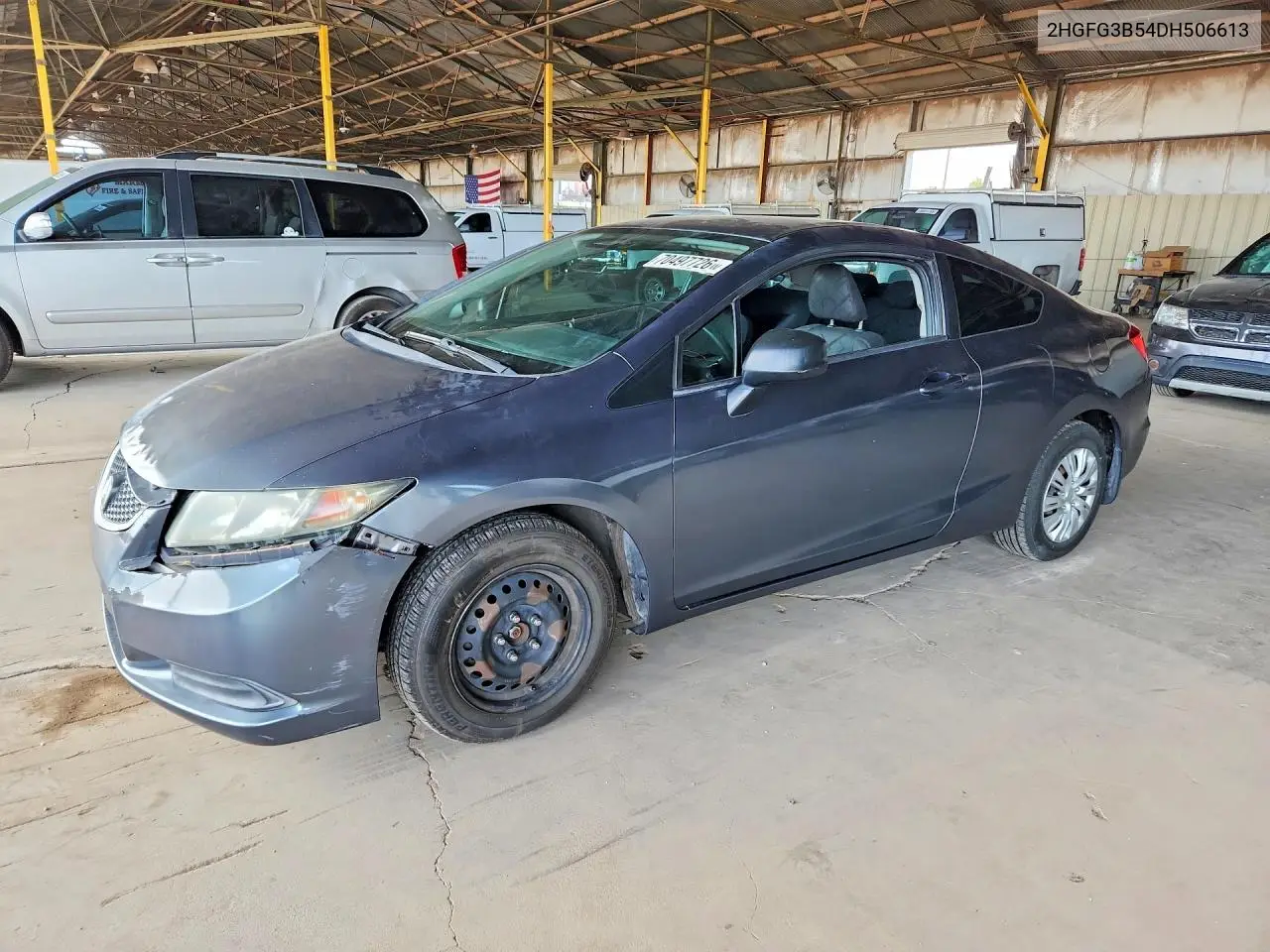 HONDA CIVIC 2013, VIN 2HGFG3B54DH506613