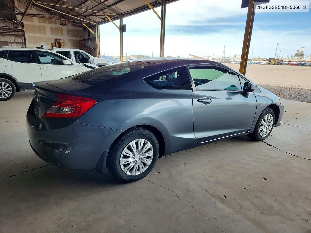 2013 HONDA CIVIC VIN 2HGFG3B54DH506613 — фото 3