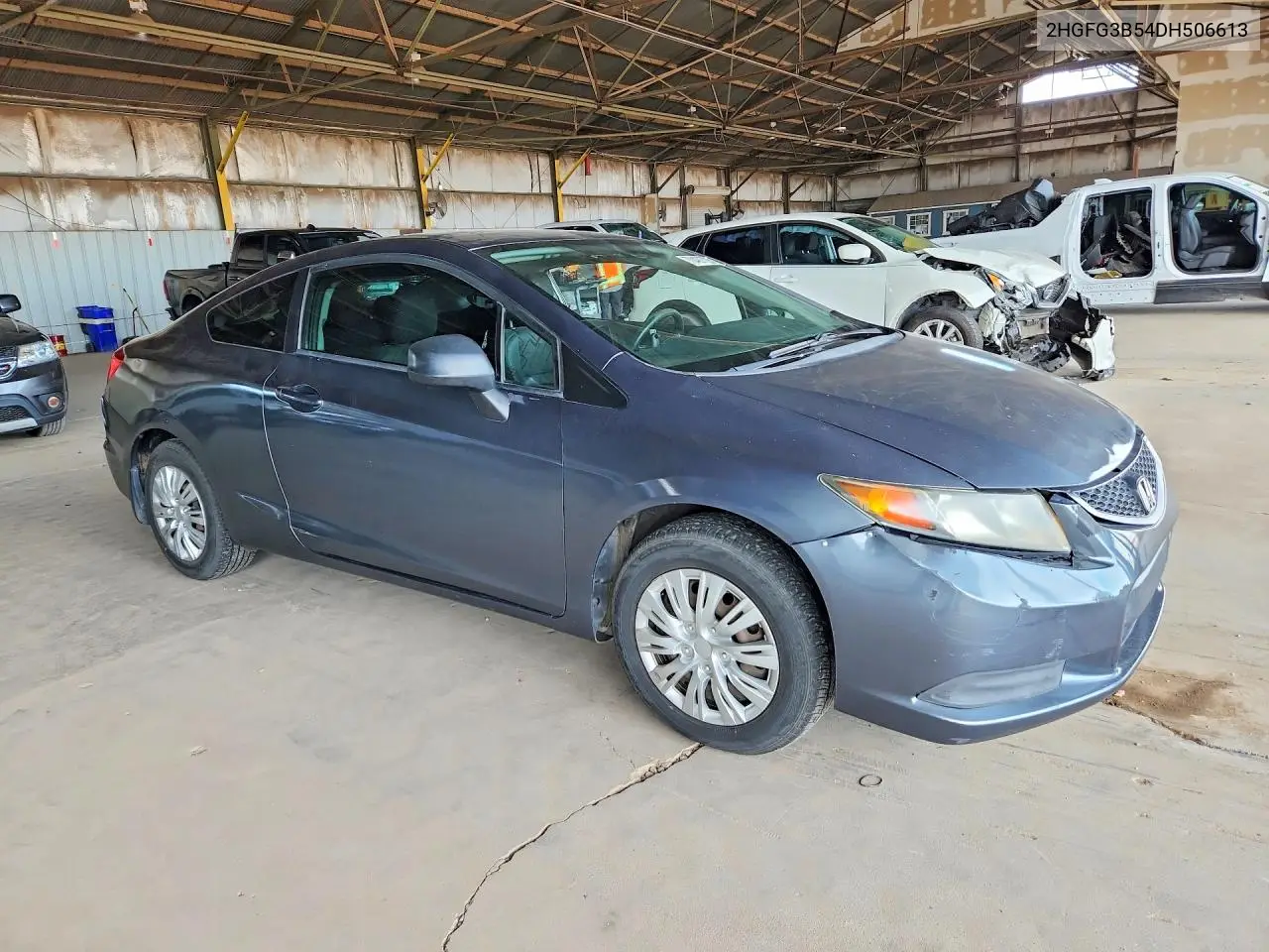2013 HONDA CIVIC VIN 2HGFG3B54DH506613 — фото 4