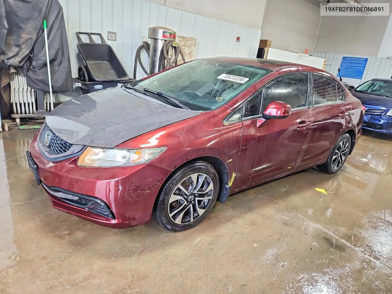 HONDA CIVIC 2013, VIN 19XFB2F81DE066891
