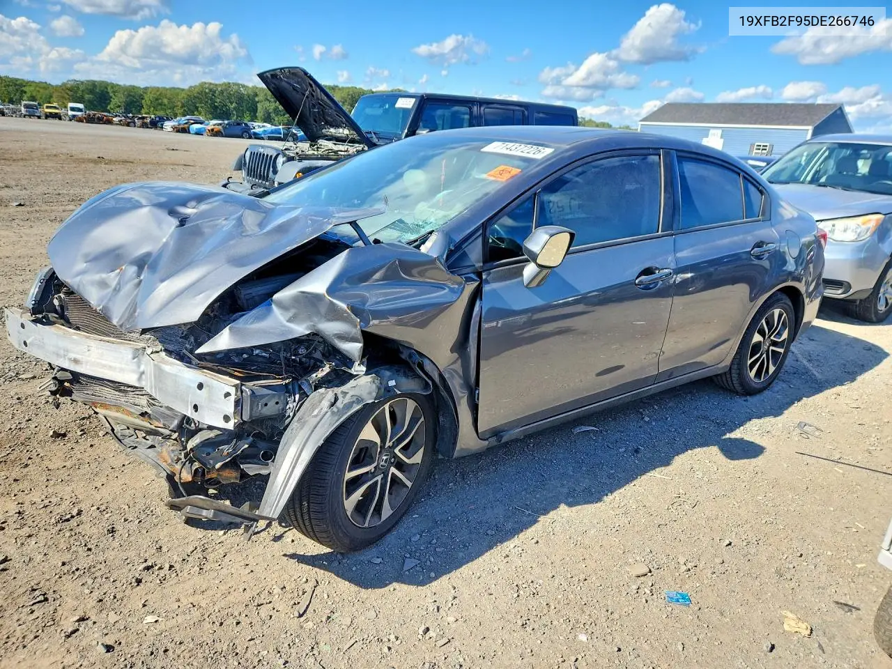 HONDA CIVIC 2013, VIN 19XFB2F95DE266746