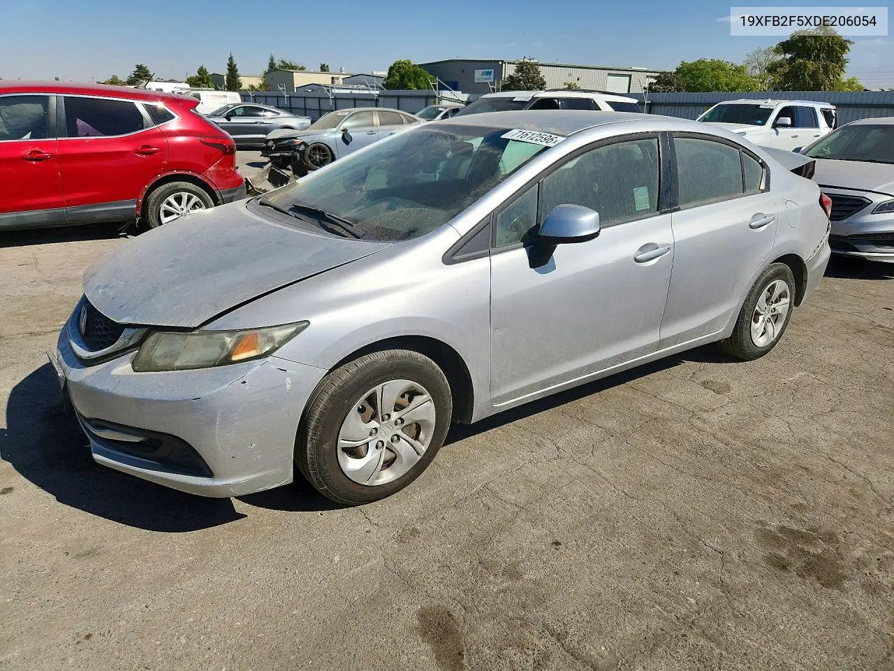 HONDA CIVIC 2013, VIN 19XFB2F5XDE206054