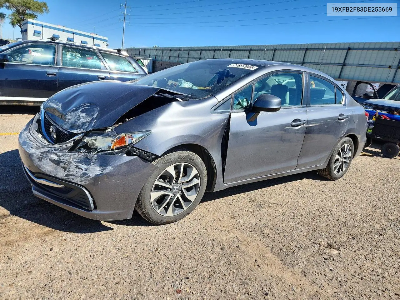 HONDA CIVIC 2013, VIN 19XFB2F83DE255669