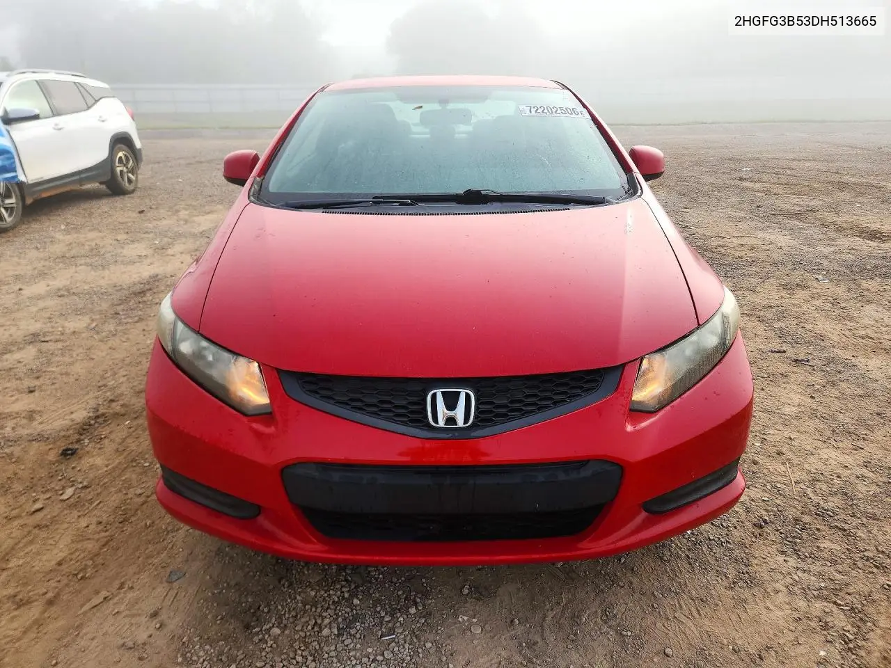 2013 HONDA CIVIC VIN 2HGFG3B53DH513665 — фото 5