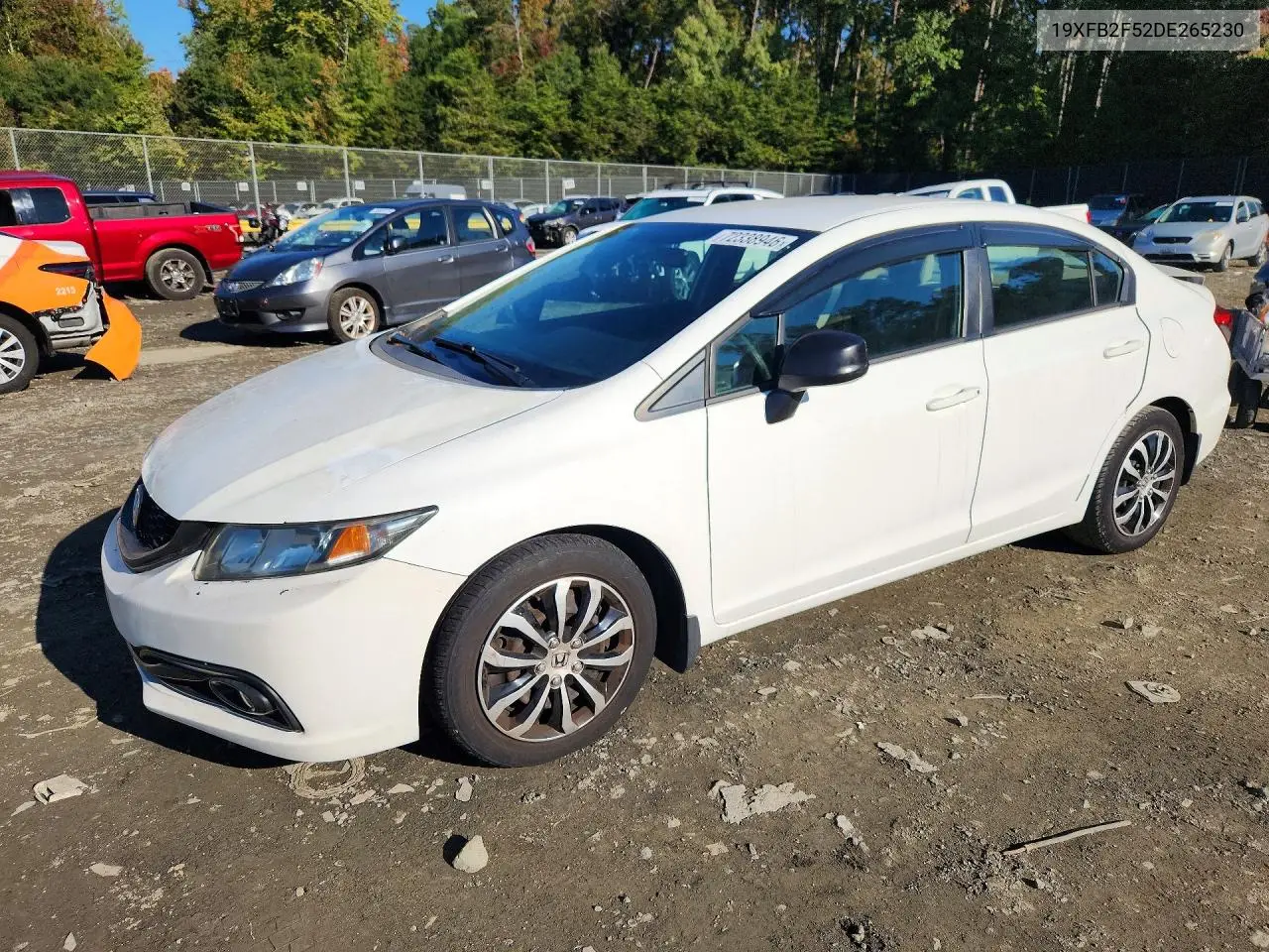 HONDA CIVIC 2013, VIN 19XFB2F52DE265230