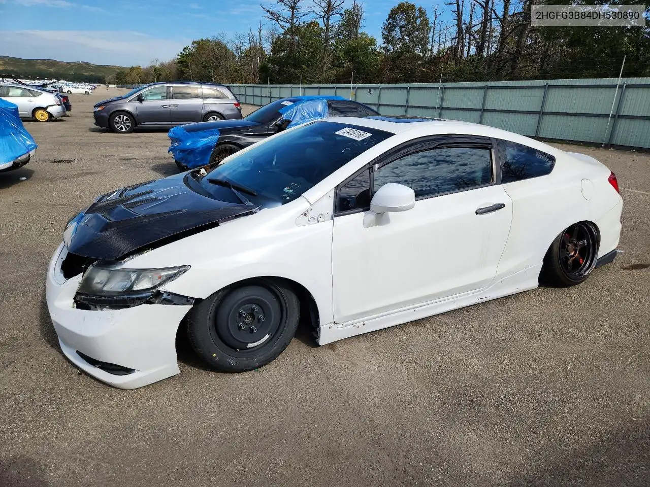 HONDA CIVIC 2013, VIN 2HGFG3B84DH530890