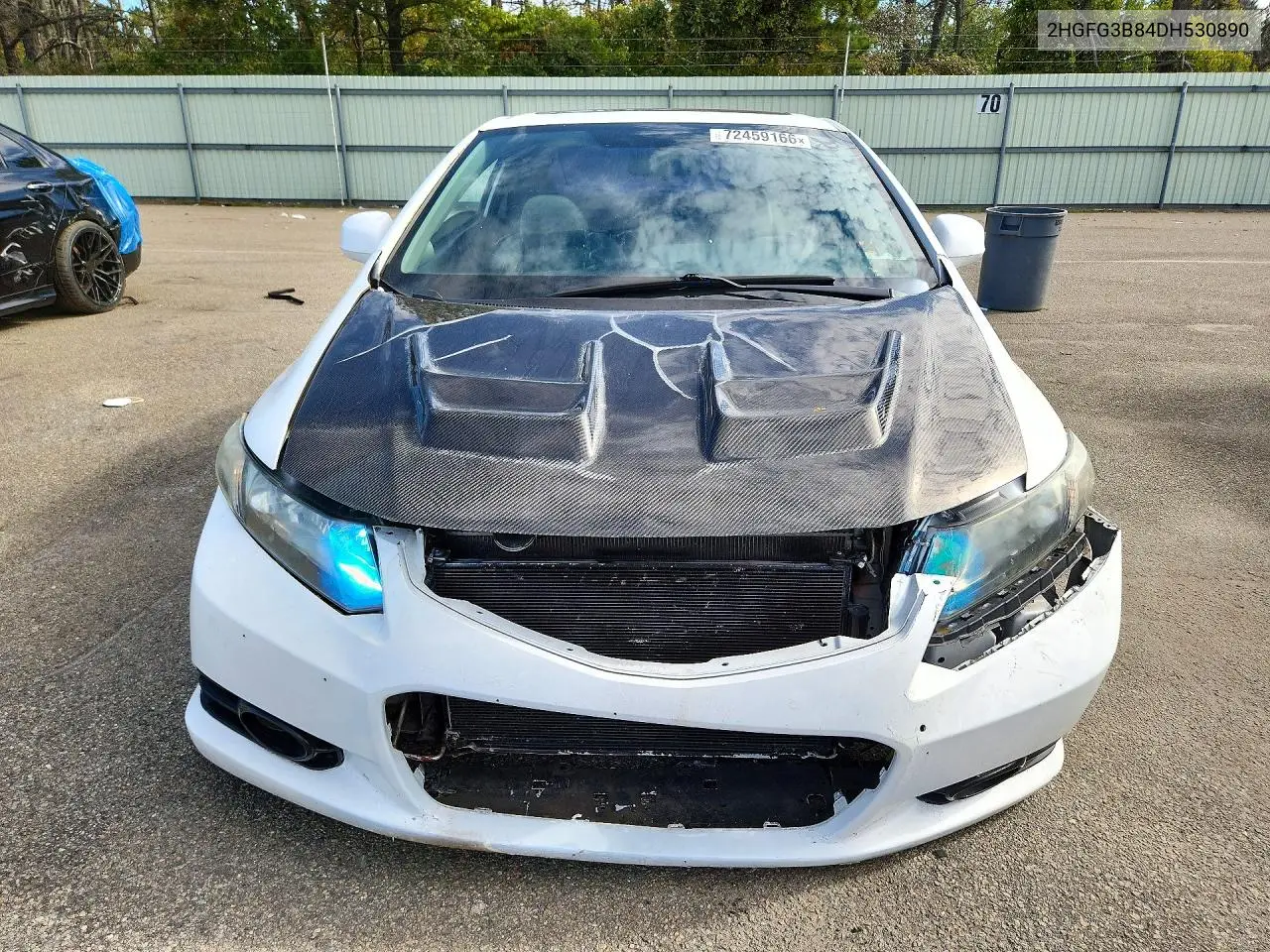 2013 HONDA CIVIC VIN 2HGFG3B84DH530890 — фото 5