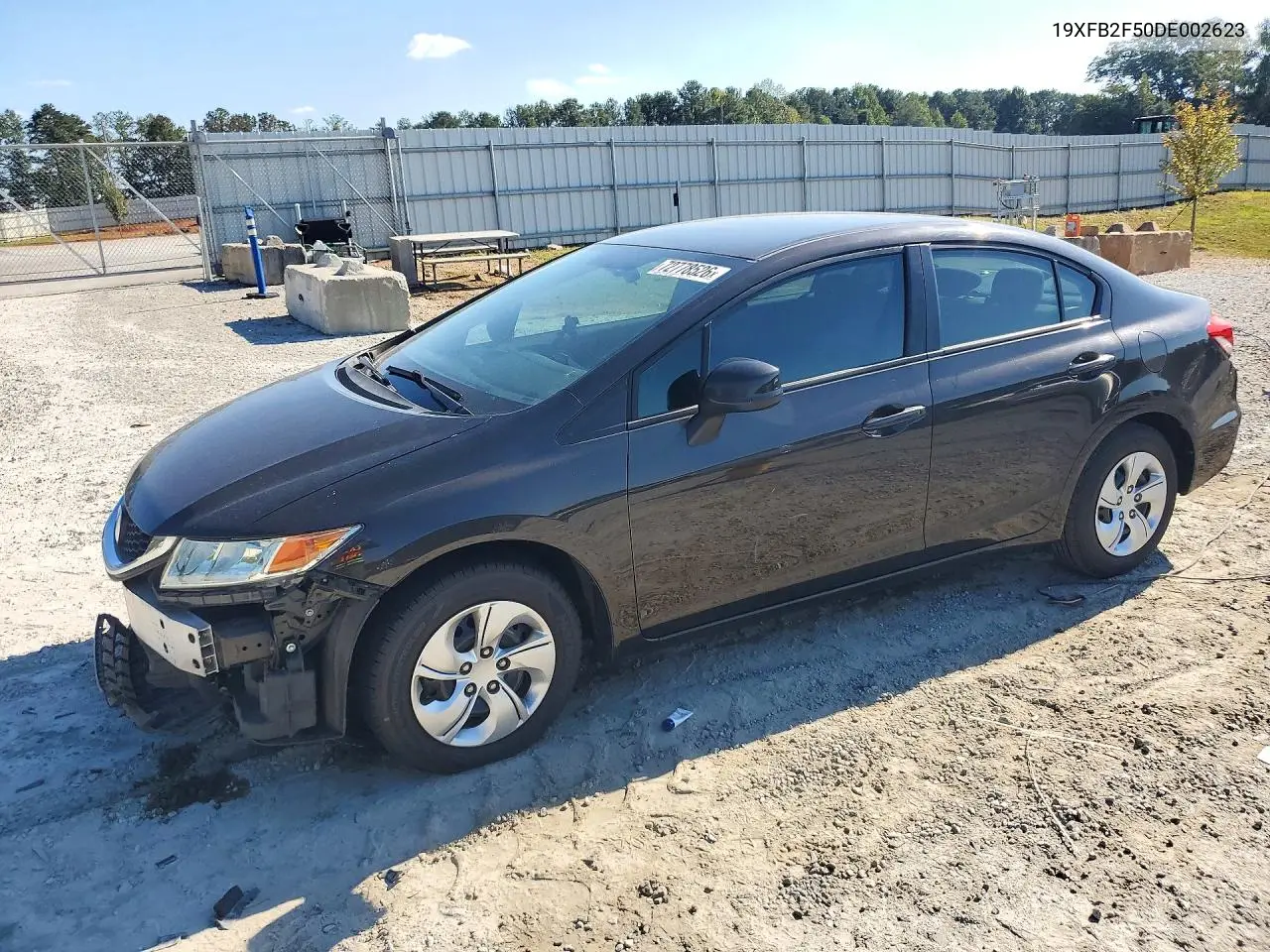 HONDA CIVIC 2013, VIN 19XFB2F50DE002623