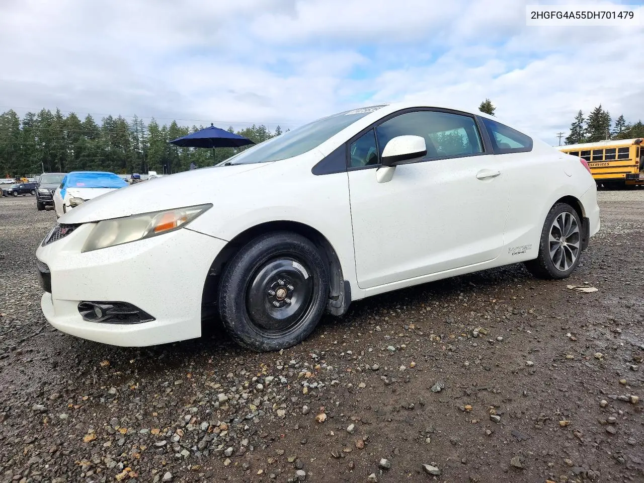 HONDA CIVIC 2013, VIN 2HGFG4A55DH701479