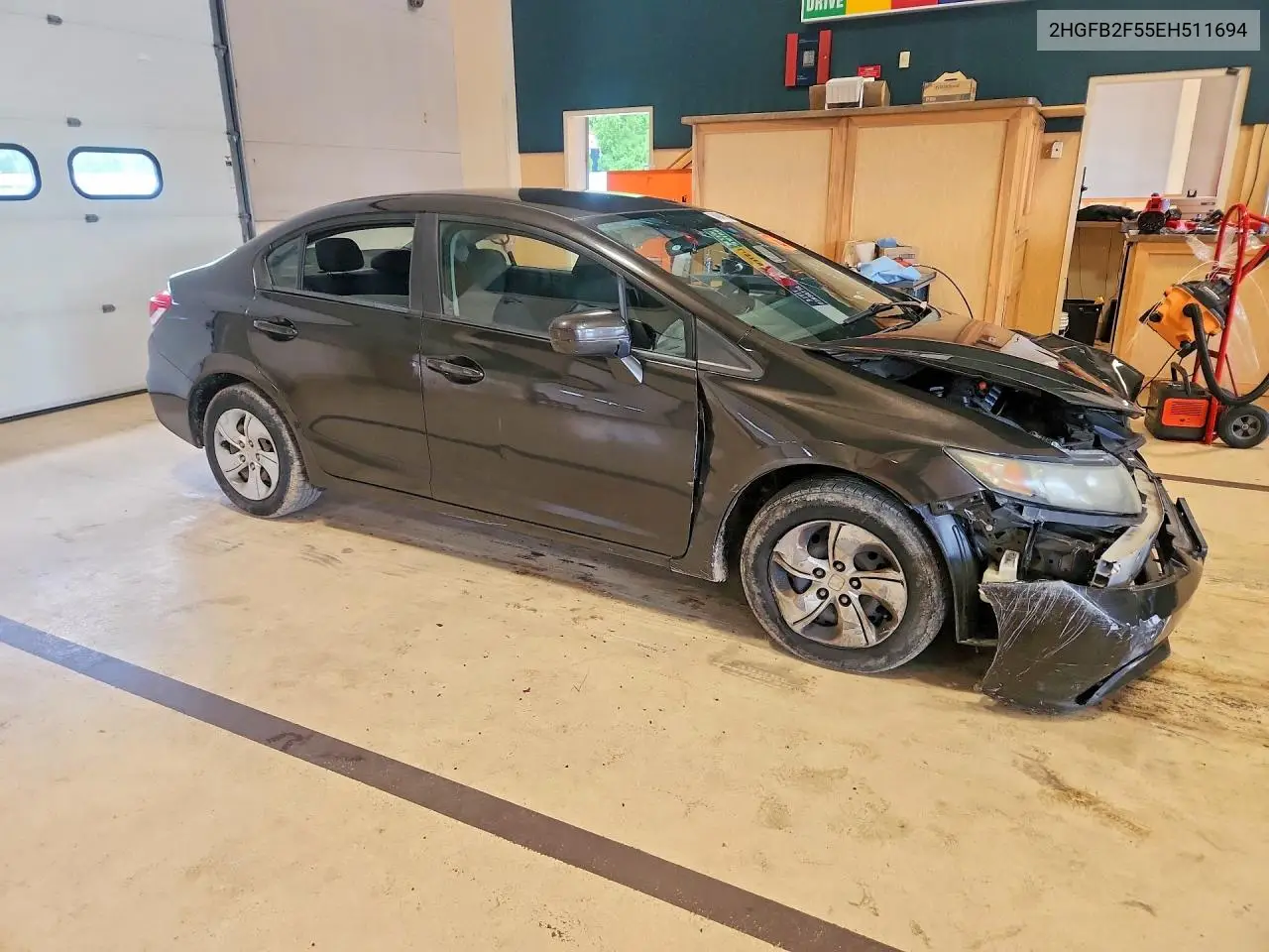 2014 HONDA CIVIC VIN 2HGFB2F55EH511694 — фото 4
