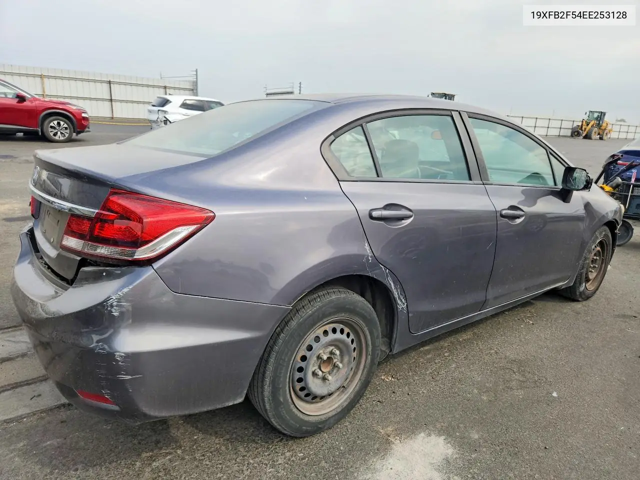 2014 HONDA CIVIC VIN 19XFB2F54EE253128 — фото 3