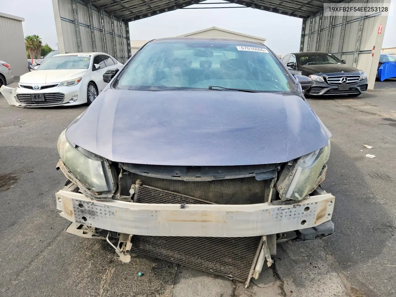 2014 HONDA CIVIC VIN 19XFB2F54EE253128 — фото 5