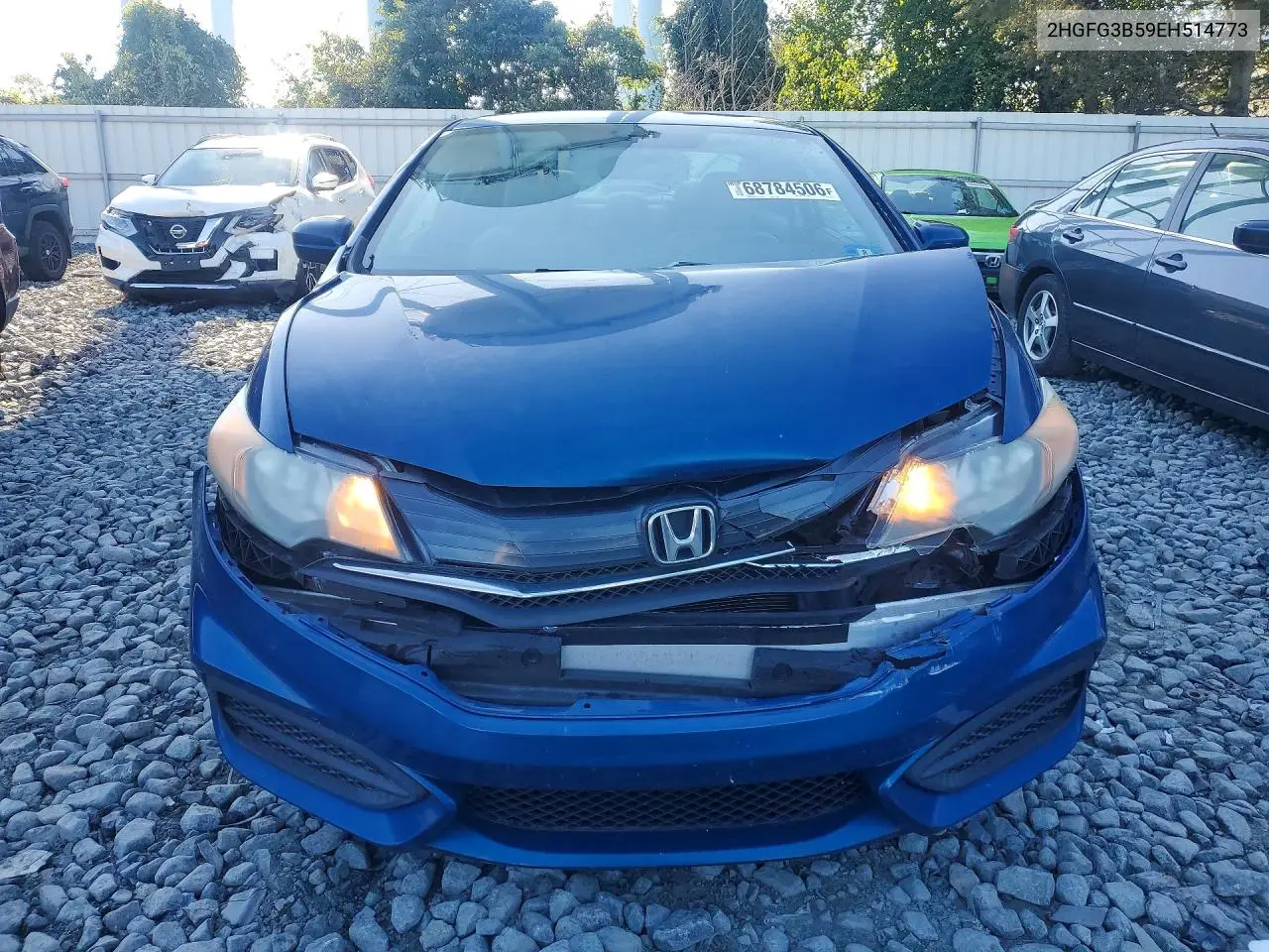 2014 HONDA CIVIC VIN 2HGFG3B59EH514773 — фото 5