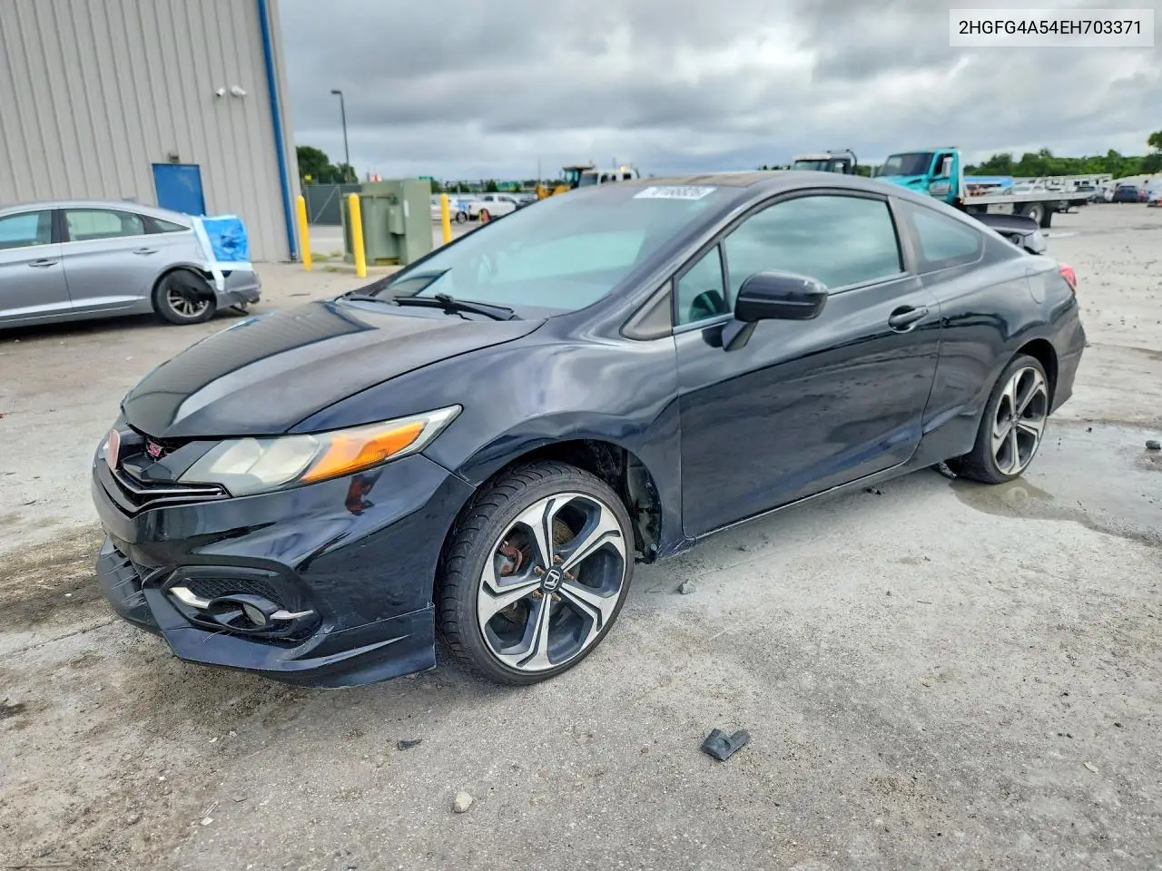 HONDA CIVIC 2014, VIN 2HGFG4A54EH703371