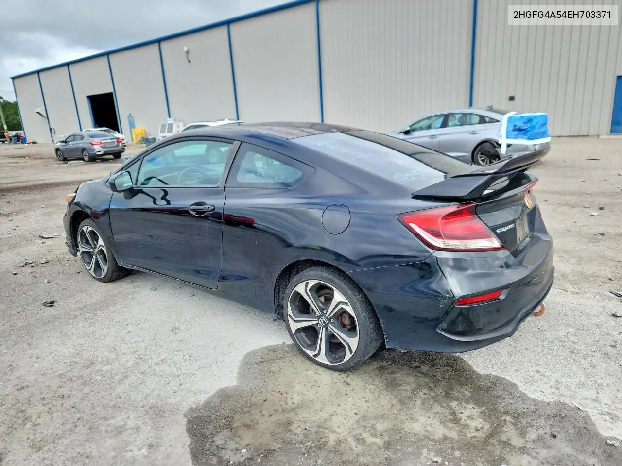 2014 HONDA CIVIC VIN 2HGFG4A54EH703371 — фото 2