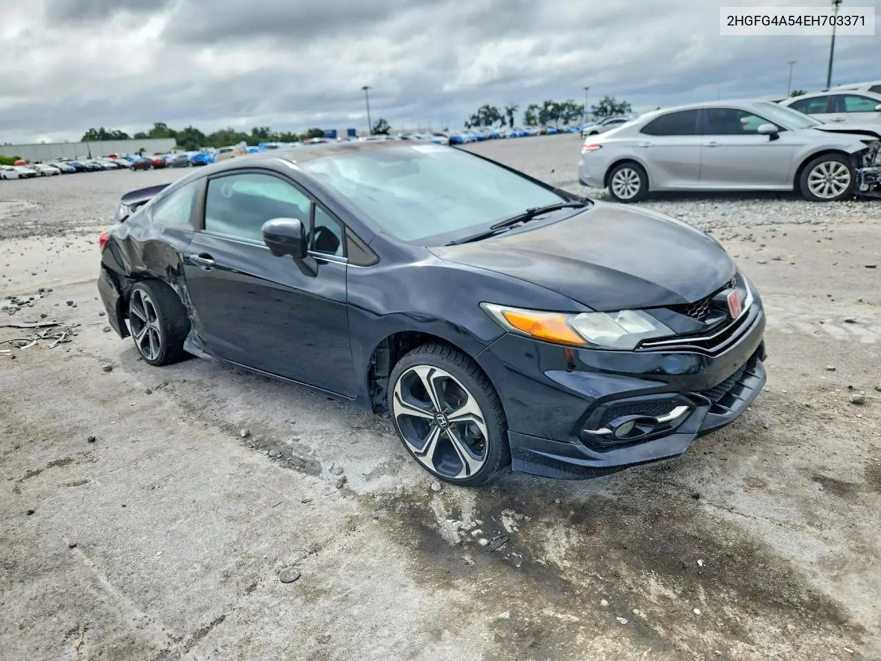 2014 HONDA CIVIC VIN 2HGFG4A54EH703371 — фото 4