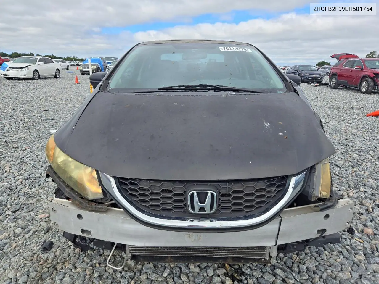 2014 HONDA CIVIC VIN 2HGFB2F99EH501754 — фото 5