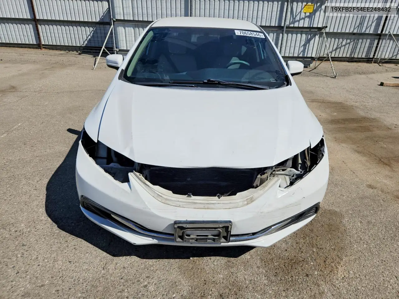 2014 HONDA CIVIC VIN 19XFB2F54EE248432 — фото 5