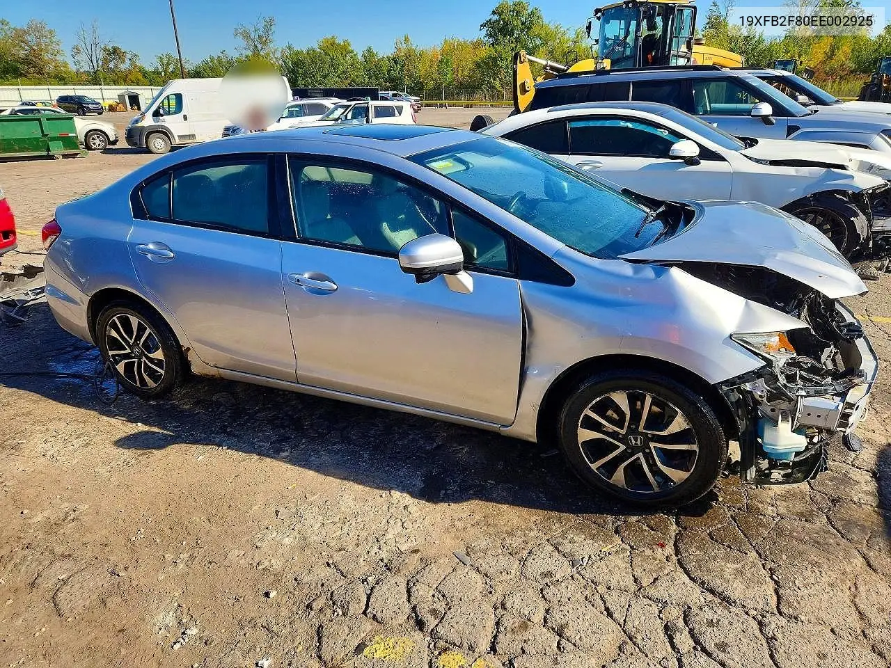 2014 HONDA CIVIC VIN 19XFB2F80EE002925 — фото 4